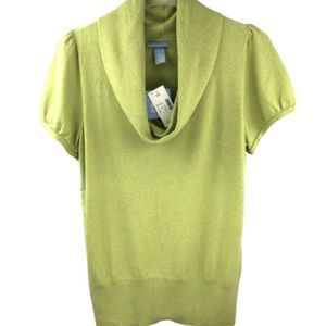 Glamour Girl Drape Neck Sweater Size 0X (14W-16W)